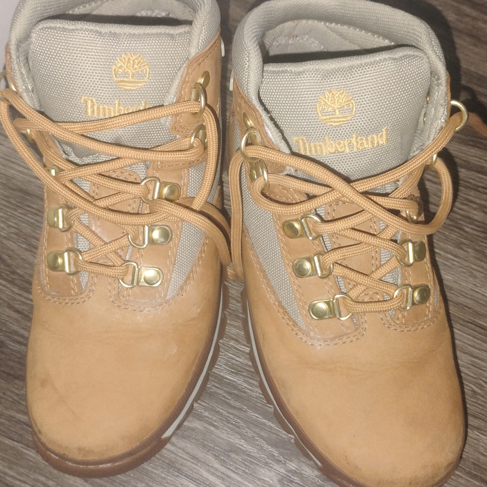 Timberland Tan Hiking Boots